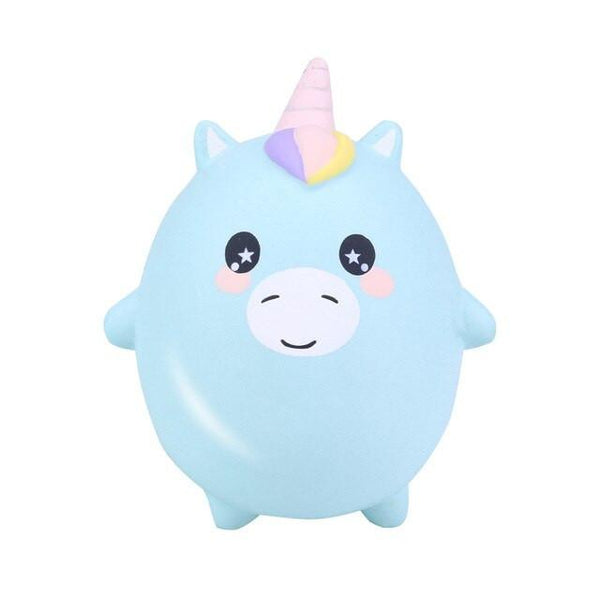 Blue Unicorn Squishy